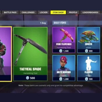 Fortnite Item Shop Microtransactions