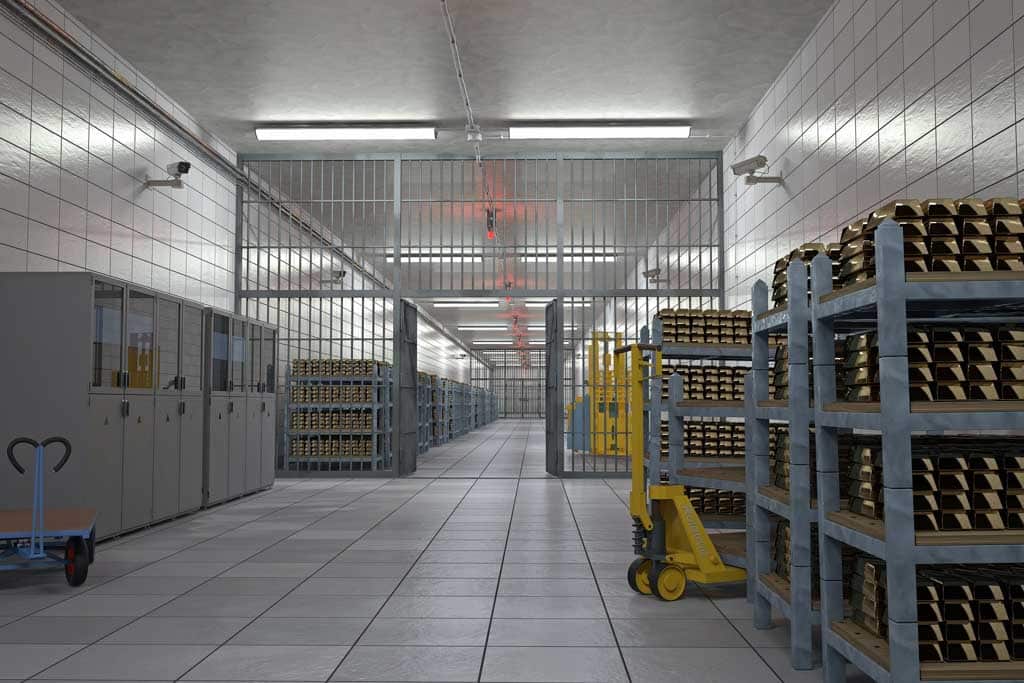 Gold buillion warehouse