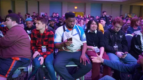 Red esports stadium