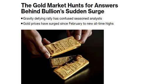 The Gold Market Hunts for Answers LN