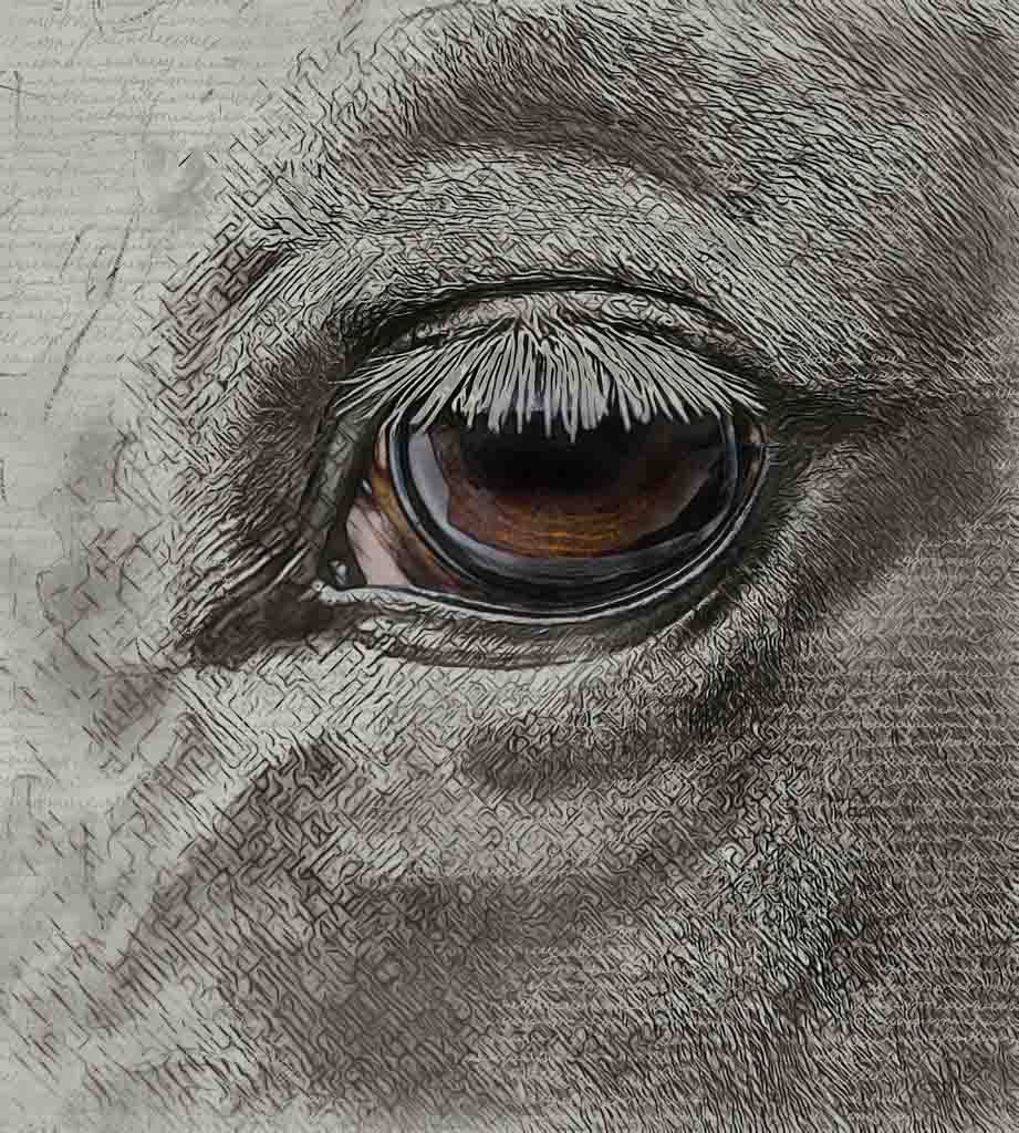 closeup shot of us dollar bill featuring eye