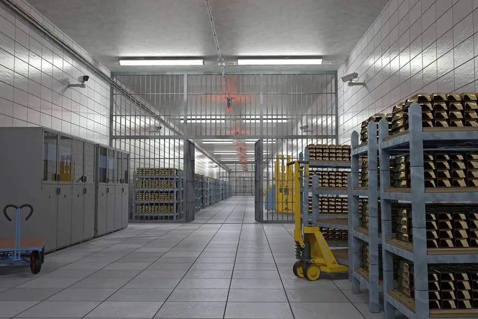 Gold buillion warehouse
