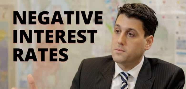 Quantum Economics, Negative Interest Rates and Financially Transmitted Diseases